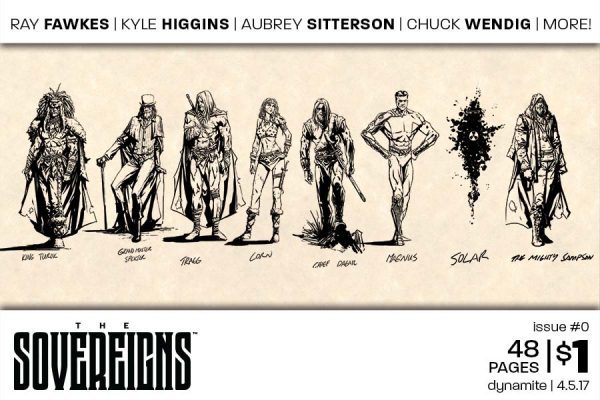 The Sovereigns from Dynamite Entertainment Re-imagines Legendary Gold Key Heroes The Sovereigns from Dynamite Entertainment Re-imagines Legendary Gold Key Heroes