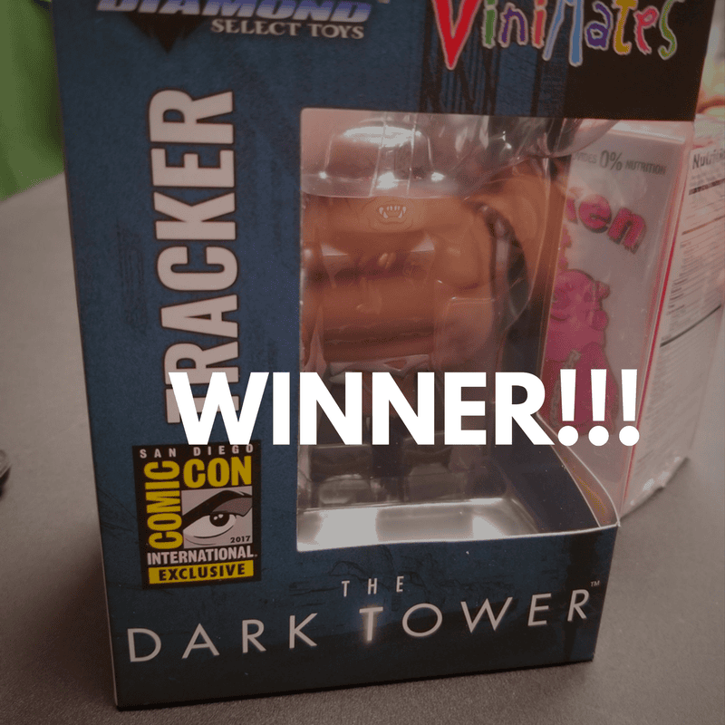 Winner Announced for Podcast Giveaway- SDCC The Dark Tower Vinimate Winner Announced for Podcast Giveaway- SDCC The Dark Tower Vinimate