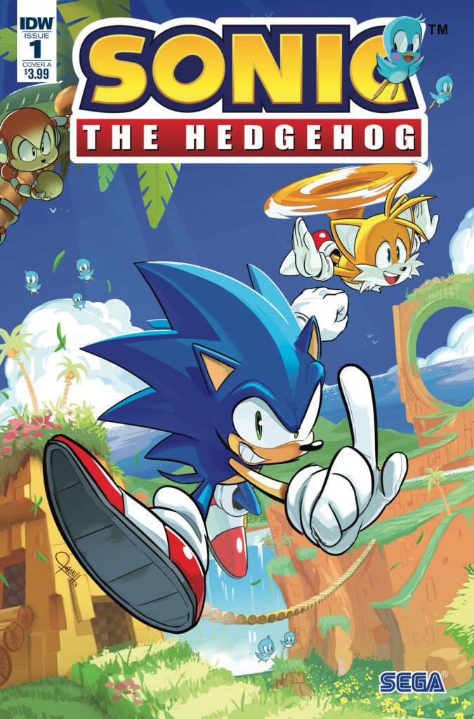 Myked Up with Mychal Fabela: Sonic The Hedgehog #1 Review Myked Up with Mychal Fabela: Sonic The Hedgehog #1 Review
