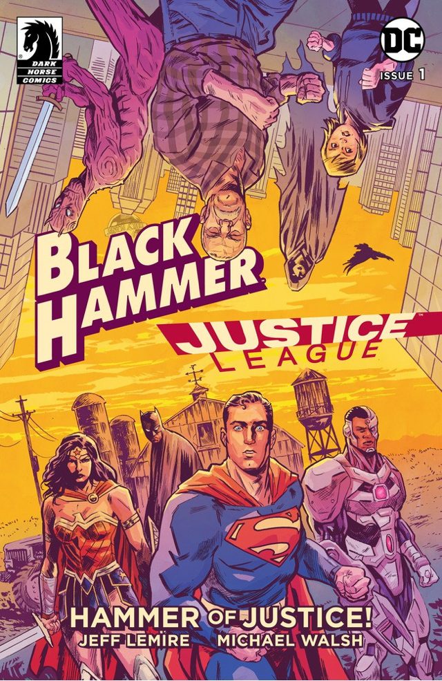 Dark Horse Comics and DC Universes Collide with Black Hammer/ Justice League Dark Horse Comics and DC Universes Collide with Black Hammer/ Justice League