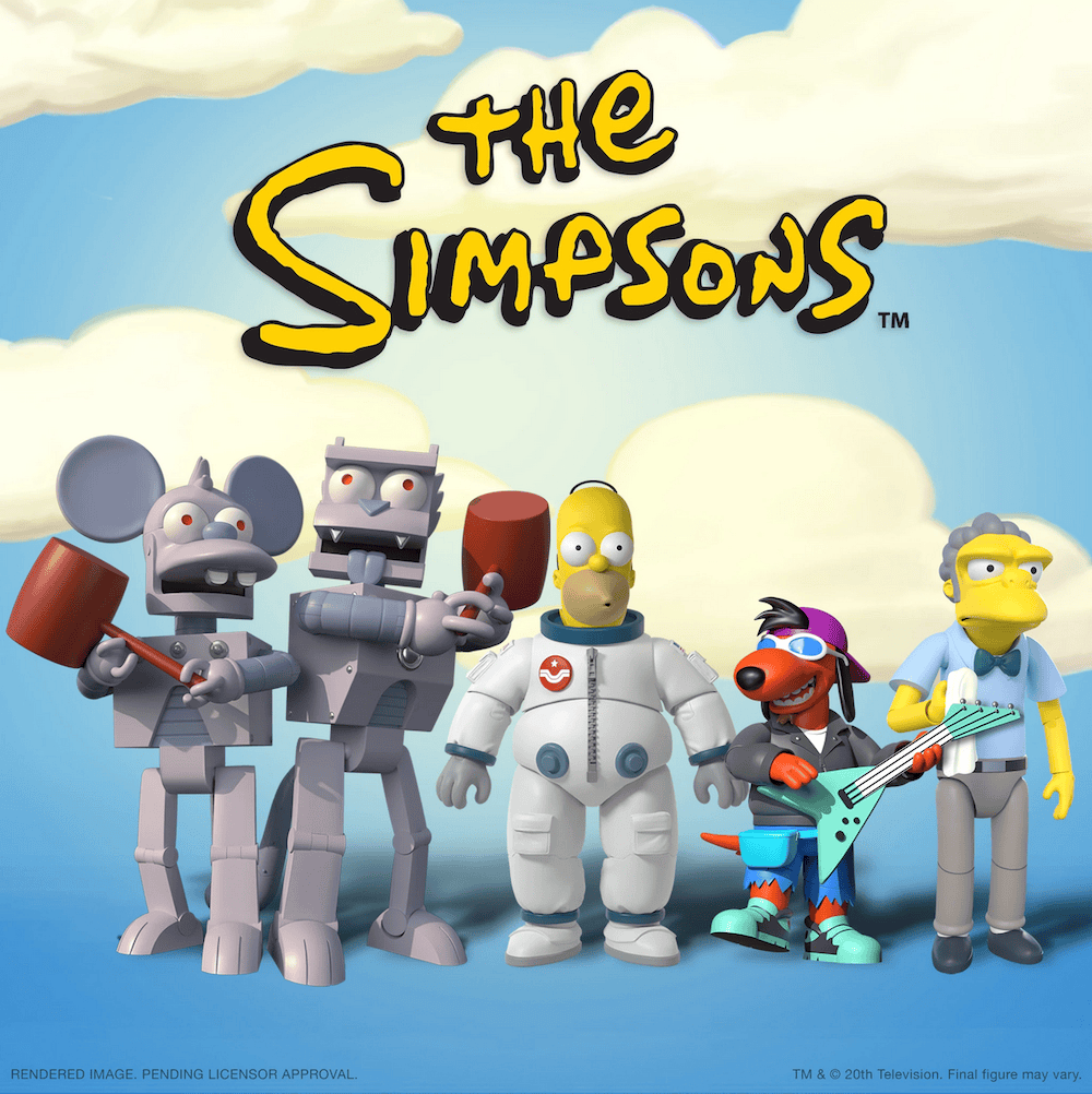 The Simpsons Joins Super7’s ULTIMATES! World The Simpsons Joins Super7’s ULTIMATES! World