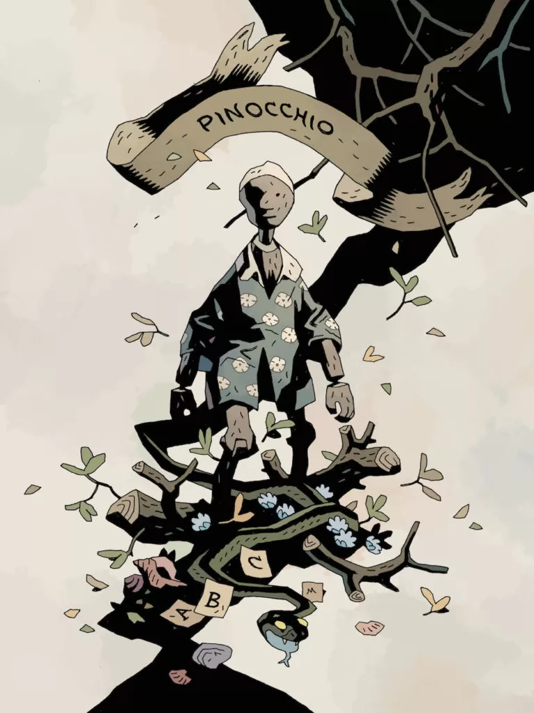 HELLBOY Creator Mike Mignola and A SERIES OF UNFORTUNATE EVENTS Author Lemony Snicket Team Up For a Unique Edition of PINOCCHIO HELLBOY Creator Mike Mignola and A SERIES OF UNFORTUNATE EVENTS Author Lemony Snicket Team Up For a Unique Edition of PINOCCHIO